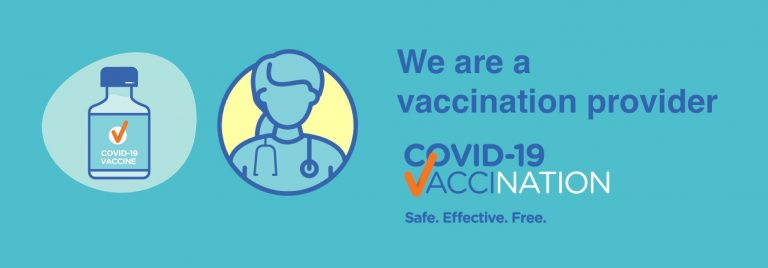 We are a vaccination provider - General Practice banner